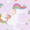 Tissu en coton à motif de licorne de Loops & Threads